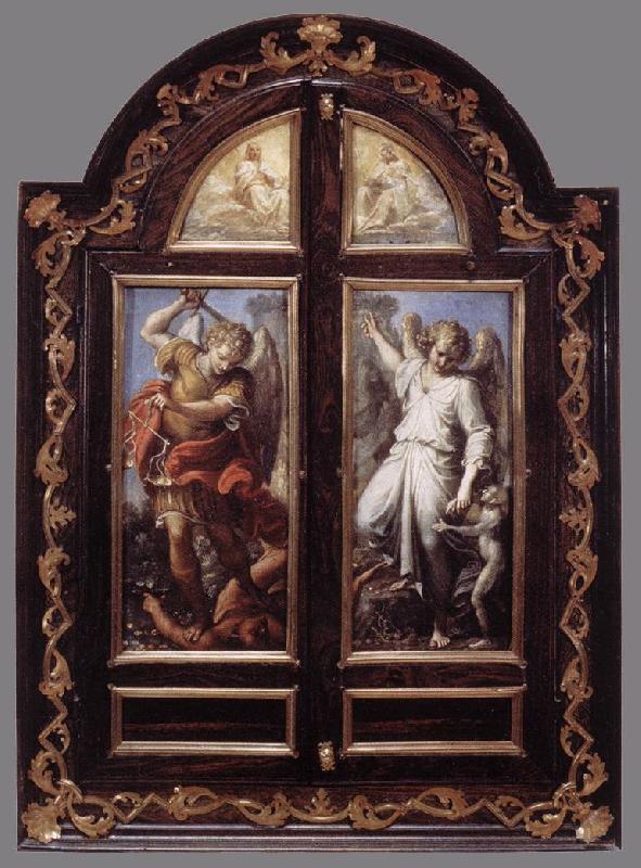 CARRACCI, Annibale Triptych dsf